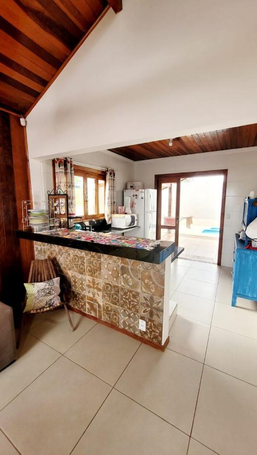 Casa Em Brotas Com Piscina E Churrasqueira Exterior foto